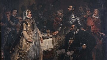 Gespräch | Katharina von Schwarzburg und Friedrich Schiller